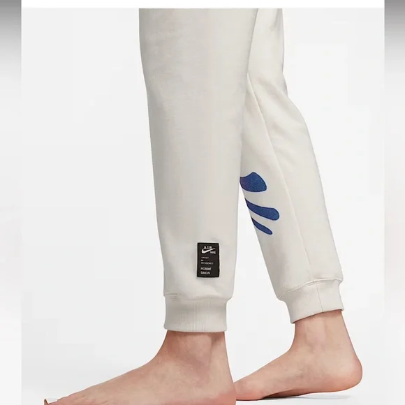 Nike Yoga Luxe A.I.R. Women's 7/8 High-Rise Fleece Joggers size LARGE - Picture 4 of 7